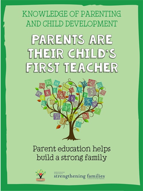 Parents are their child's first teacher.